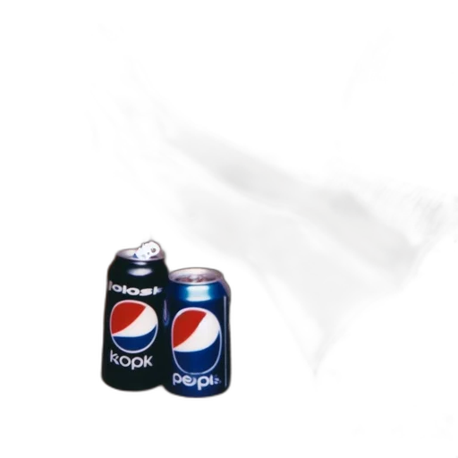 bottle, food, weapon, robot, 3d render, photorealistic, concept art, vaporwave transparent PNG cut-out
