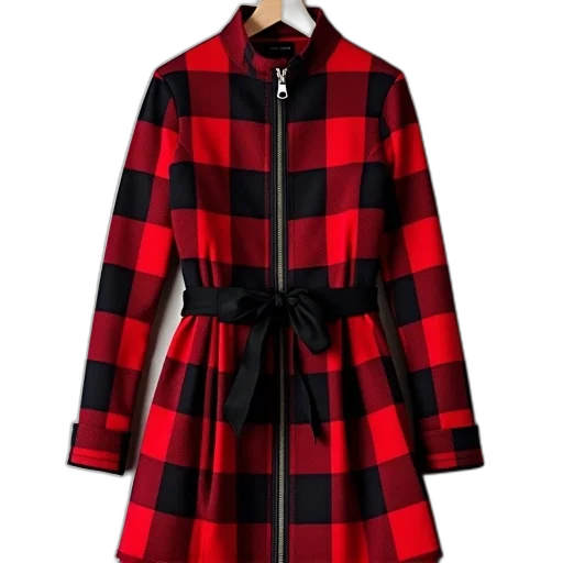 jacket, dress, red, gapf transparent PNG cut-out