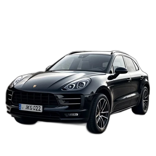 car, photorealistic, 3d render, porsche transparent PNG cut-out
