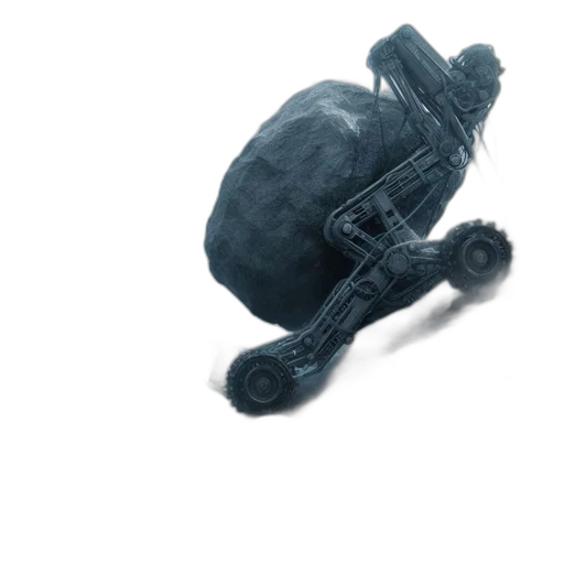 animal, hat, weapon, creature, concept art, 3d render, photorealistic, underwater transparent PNG cut-out
