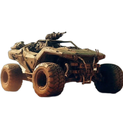 car, weapon, robot, animal, 3d render, concept art, heavily, armed transparent PNG cut-out