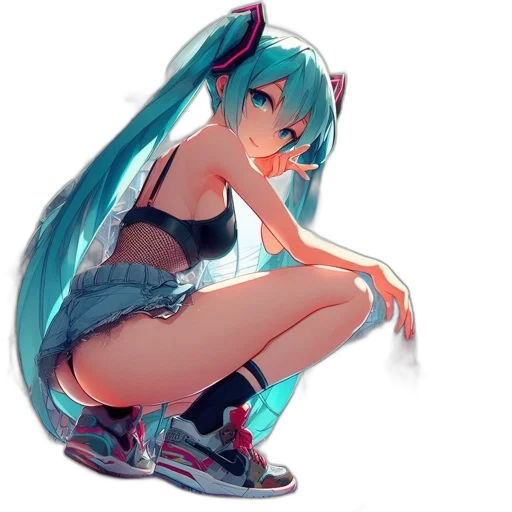 dress, robot, shoes, weapon, anime, pixel art, cyberpunk, concept art transparent PNG cut-out