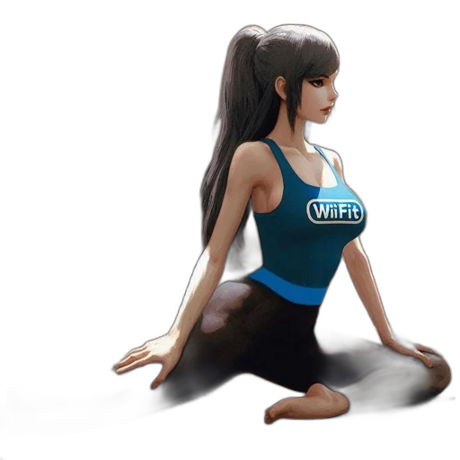 dress, 3d render, concept art, fantasy art, photorealistic, inside, traditional, japanese transparent PNG cut-out