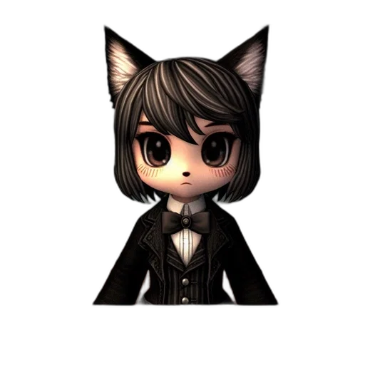 staff, animal, mask, pixel art, 3d render, cartoon, concept art, monochrome transparent PNG cut-out