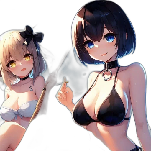 weapon, staff, anime, concept art, pixel art, fantasy art, beach, neon lights transparent PNG cut-out
