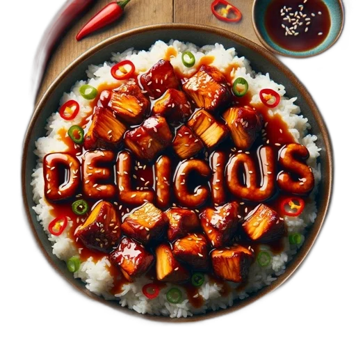 food, jewelry, photorealistic, 3d render, asian, cuisine, display, features transparent PNG cut-out