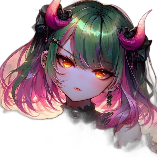 mask, dragon, crown, face, anime, fantasy art, concept art, pixel art transparent PNG cut-out