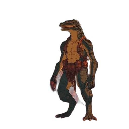creature, dragon, animal, concept art, pixel art, fantasy art, 3d render, earth tones transparent PNG cut-out