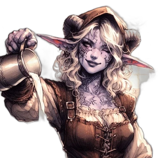 staff, sword, weapon, fantasy art, concept art, comic book art, watercolor, blue-skinned transparent PNG cut-out