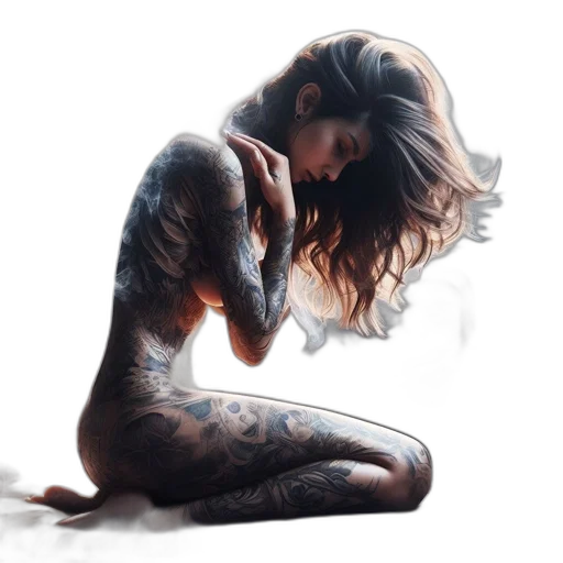 dress, jewelry, photorealistic, fantasy art transparent PNG cut-out