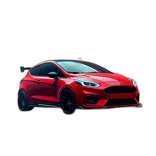 car, 3d render, photorealistic, concept art transparent PNG cut-out
