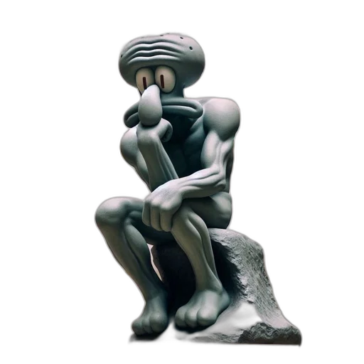 robot, jewelry, creature, 3d render, concept art, photorealistic, vaporwave, sculpture transparent PNG cut-out