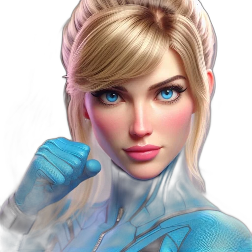 face, fantasy art, concept art, photorealistic, comic book art, blue, pastel, highly transparent PNG cut-out