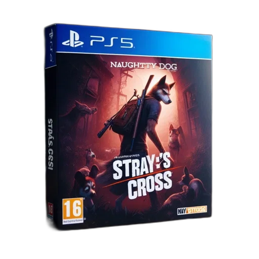 box, stray, cross, ps5, game, developer, naughty, dog transparent PNG cut-out