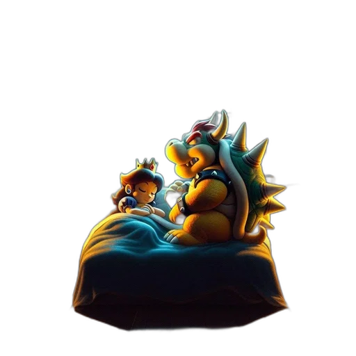 crown, dragon, hat, concept art, fantasy art, 3d render, pixel art, underwater transparent PNG cut-out
