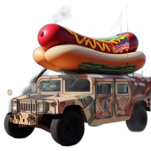food, car, weapon, animal, concept art, 3d render, photorealistic, pixel art transparent PNG cut-out