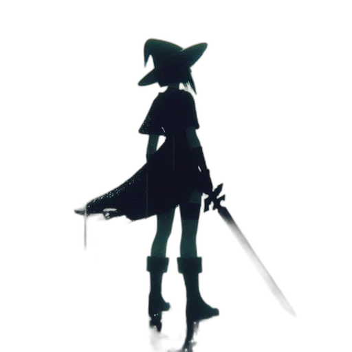 sword, staff, weapon, dress, concept art, pixel art, 3d render, fantasy art transparent PNG cut-out