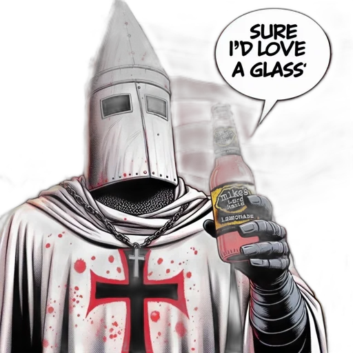 sword, weapon, bottle, mask, comic book art, concept art, illustration, features transparent PNG cut-out