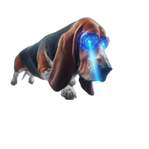animal, creature, staff, robot, concept art, 3d render, photorealistic, fantasy art transparent PNG cut-out