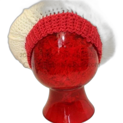 hat, crown, bottle, jewelry, 3d render, red, white, knitted transparent PNG cut-out