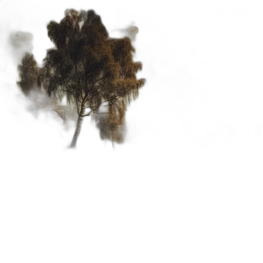 tree, dragon, crown, mask, photorealistic, watercolor, 3d render, concept art transparent PNG cut-out