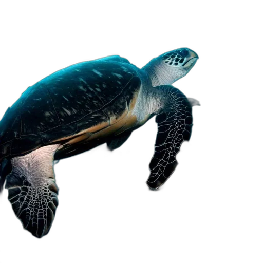 animal, creature, 3d render, photorealistic, concept art, underwater, scene, features transparent PNG cut-out