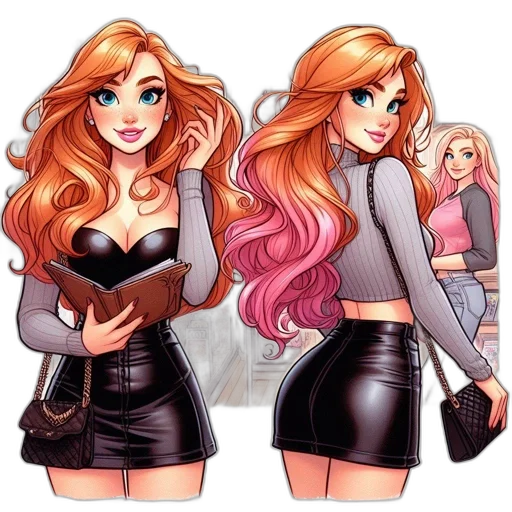 jacket, dress, cartoon, concept art, comic book art, fantasy art, dark, monochrome transparent PNG cut-out