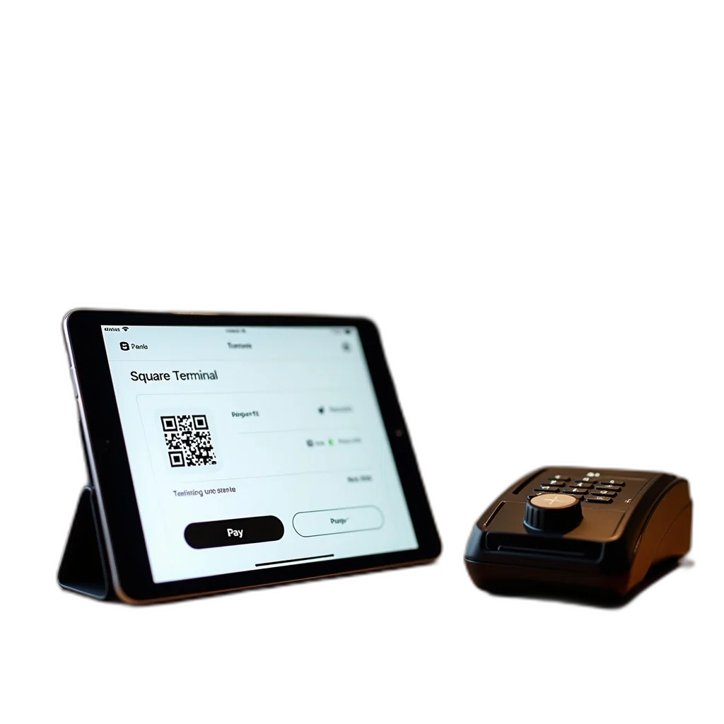 robot, furniture, staff, 3d render, tablet, square, terminal, app transparent PNG cut-out