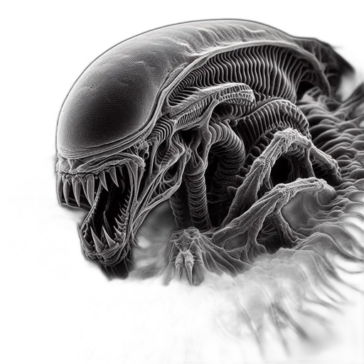 creature, hair, animal, face, concept art, photorealistic, 3d render, comic book art transparent PNG cut-out