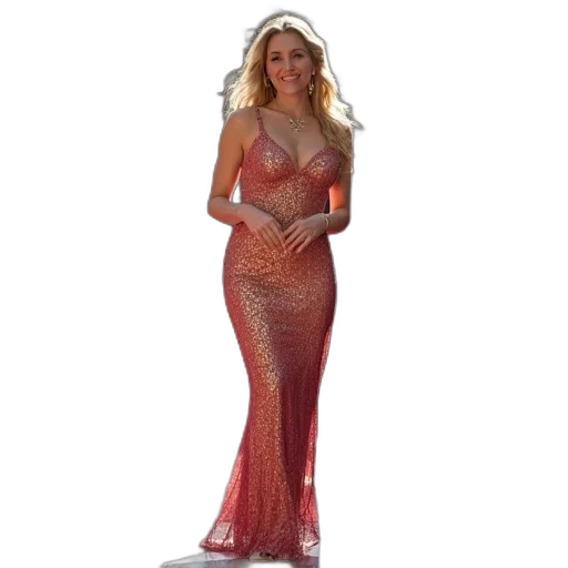 dress, 3d render, concept art, pixel art transparent PNG cut-out