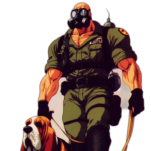 animal, mask, creature, robot, concept art, comic book art, cyberpunk, earth tones transparent PNG cut-out