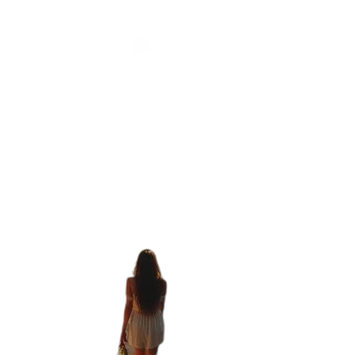 staff, dress, animal, hair transparent PNG cut-out