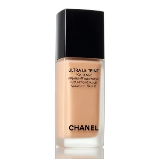 golden, bottle, chanel, ultra, teint, foundation, black, cap transparent PNG cut-out