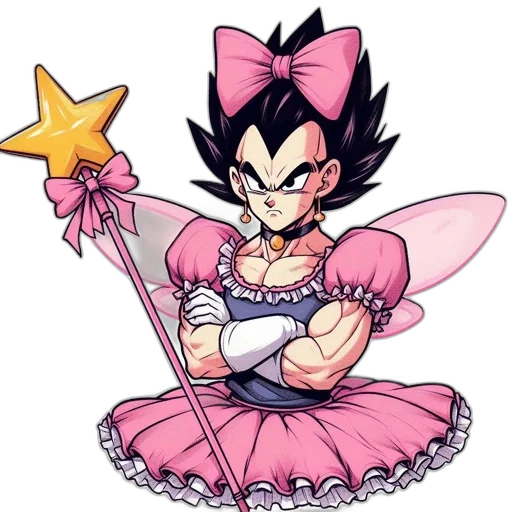 staff, dress, weapon, flower, anime, concept art, cartoon, pixel art transparent PNG cut-out