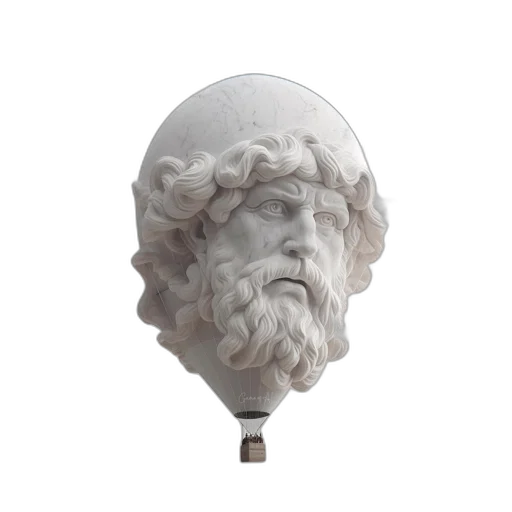face, mask, hat, hair, 3d render, photorealistic, vaporwave, hot transparent PNG cut-out
