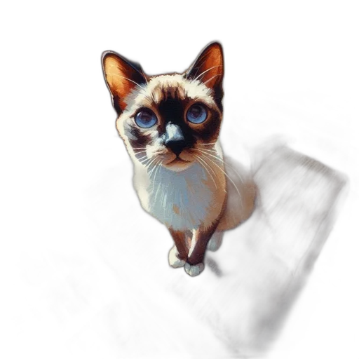 animal, creature, staff, face, photorealistic, watercolor, oil painting, concept art transparent PNG cut-out