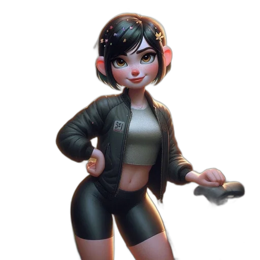 weapon, jacket, staff, robot, concept art, 3d render, fantasy art, cyberpunk transparent PNG cut-out