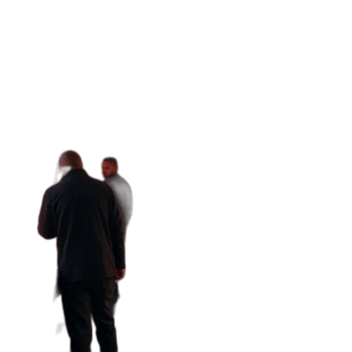 staff, jacket, weapon, robot transparent PNG cut-out