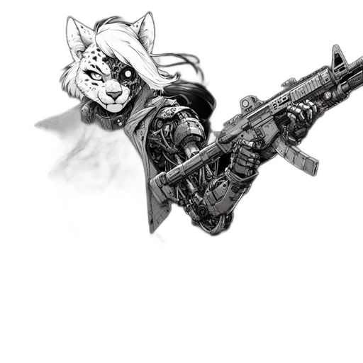 weapon, staff, animal, sword, concept art, anime, fantasy art, cartoon transparent PNG cut-out