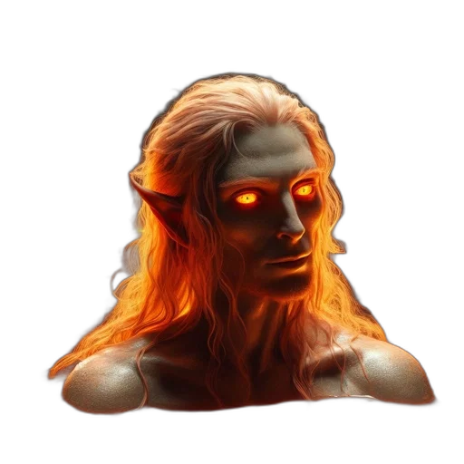 mask, face, creature, hair, concept art, fantasy art, 3d render, pixel art transparent PNG cut-out
