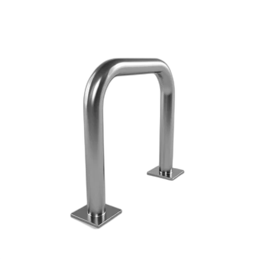 furniture, jewelry, 3d render, sleek, modern, metal, bicycle, rack transparent PNG cut-out