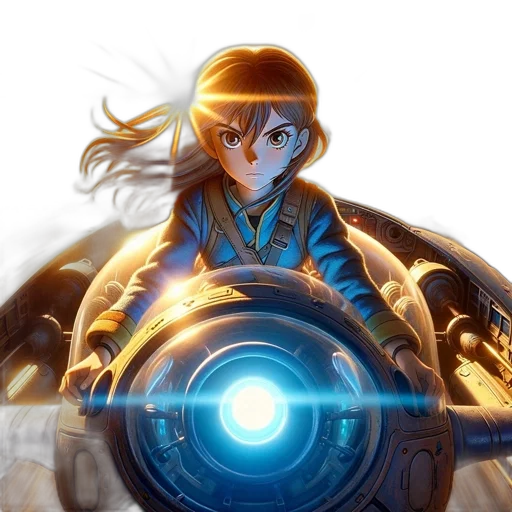 sword, weapon, robot, staff, concept art, anime, fantasy art, comic book art transparent PNG cut-out