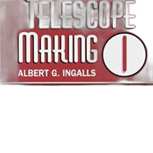 book, cover, title, telescope, making, albert, ingalls, featuring transparent PNG cut-out