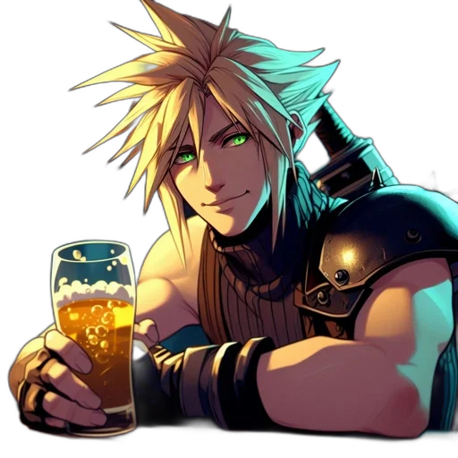 food, dragon, pixel art, fantasy art, anime, concept art, neon lights, blue transparent PNG cut-out