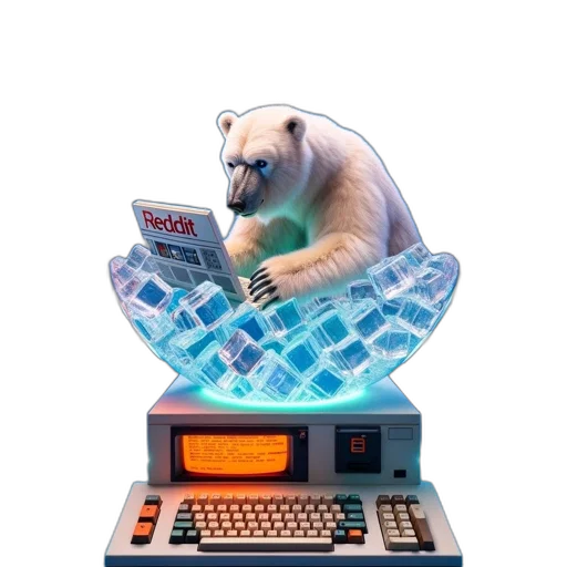animal, creature, furniture, robot, vaporwave, pixel art, cyberpunk, concept art transparent PNG cut-out
