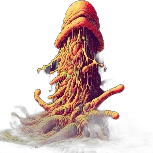 creature, hat, hair, staff, concept art, fantasy art, pixel art, 3d render transparent PNG cut-out