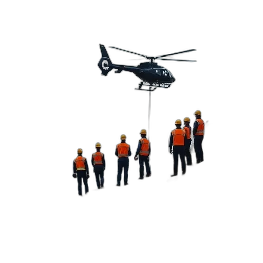 staff, pixel art, concept art, 3d render, cartoon, group, construction, workers transparent PNG cut-out