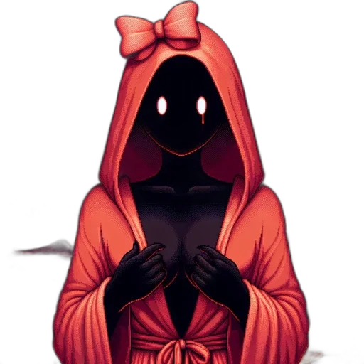 mask, jacket, dress, creature, concept art, pixel art, comic book art, cartoon transparent PNG cut-out
