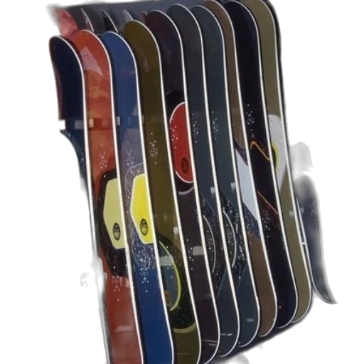 weapon, umbrella, shoes, furniture, rack, snowboards, different, colors transparent PNG cut-out