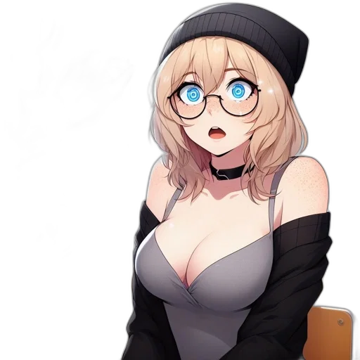 hat, dress, jacket, staff, anime, pixel art, cartoon, concept art transparent PNG cut-out